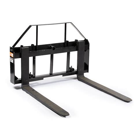 pallet forks for skid steer quick attach|universal quick attach pallet forks.